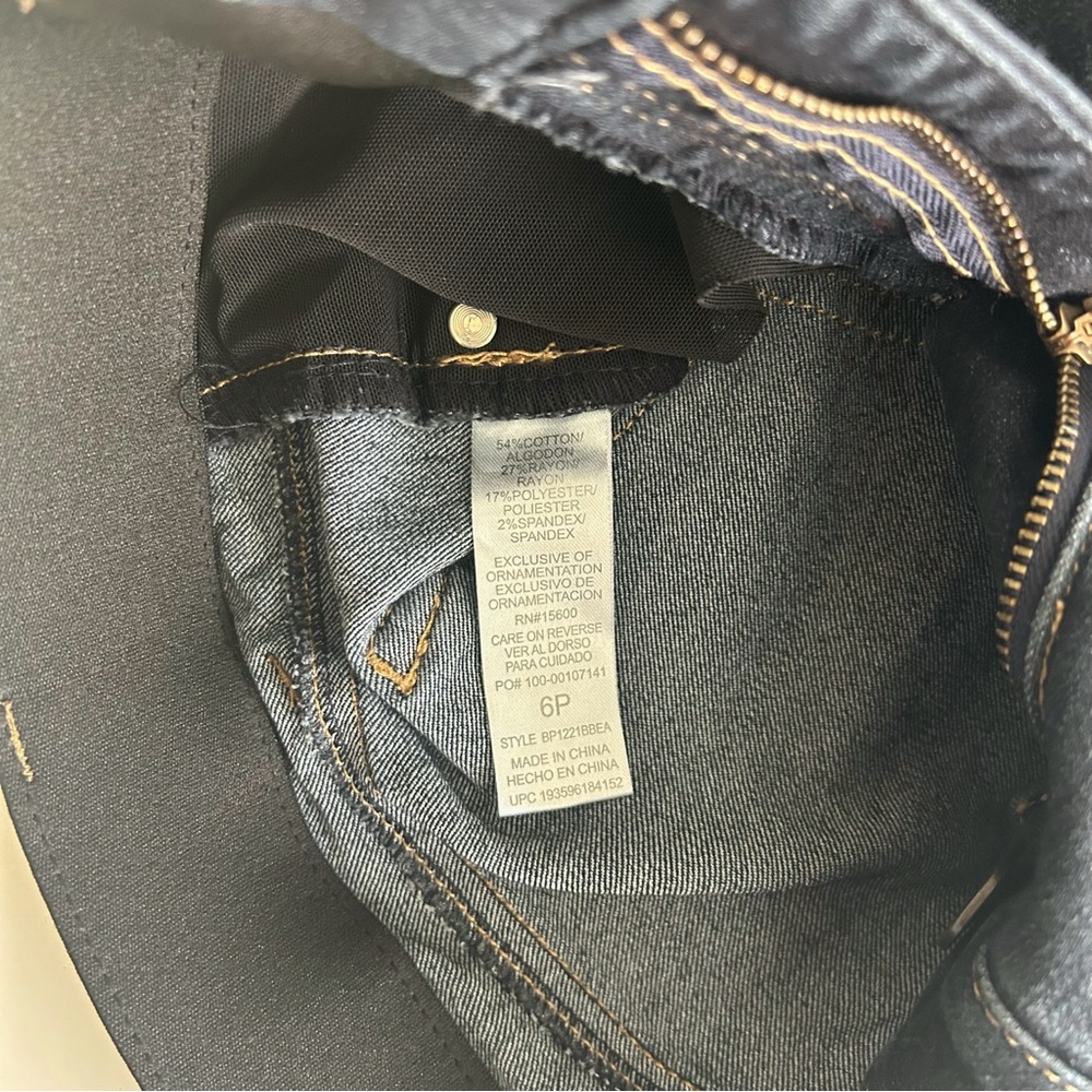 Democracy “Ab” solution Bootcut Jeans – Dark Indigo Wash – Size 6P - Picture 6 of 8